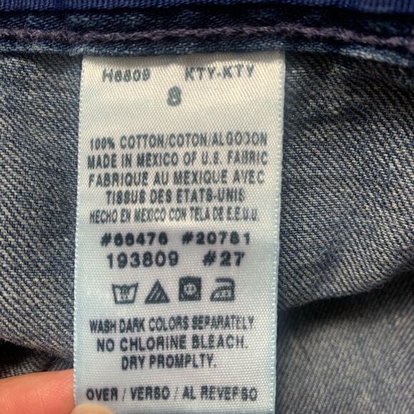 Tommy Hilfiger button fly vintage jean shorts - Picture 5 of 8